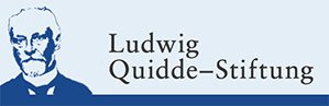 Auf dem Bild ist das Logo der Ludwig-Quidde-Stiftung zu sehen,