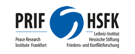 Auf dem Bild ist das Logo der PRIF/HSFK.